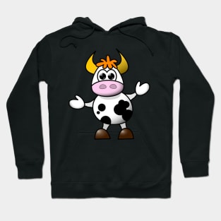 Cartoon cow Hoodie